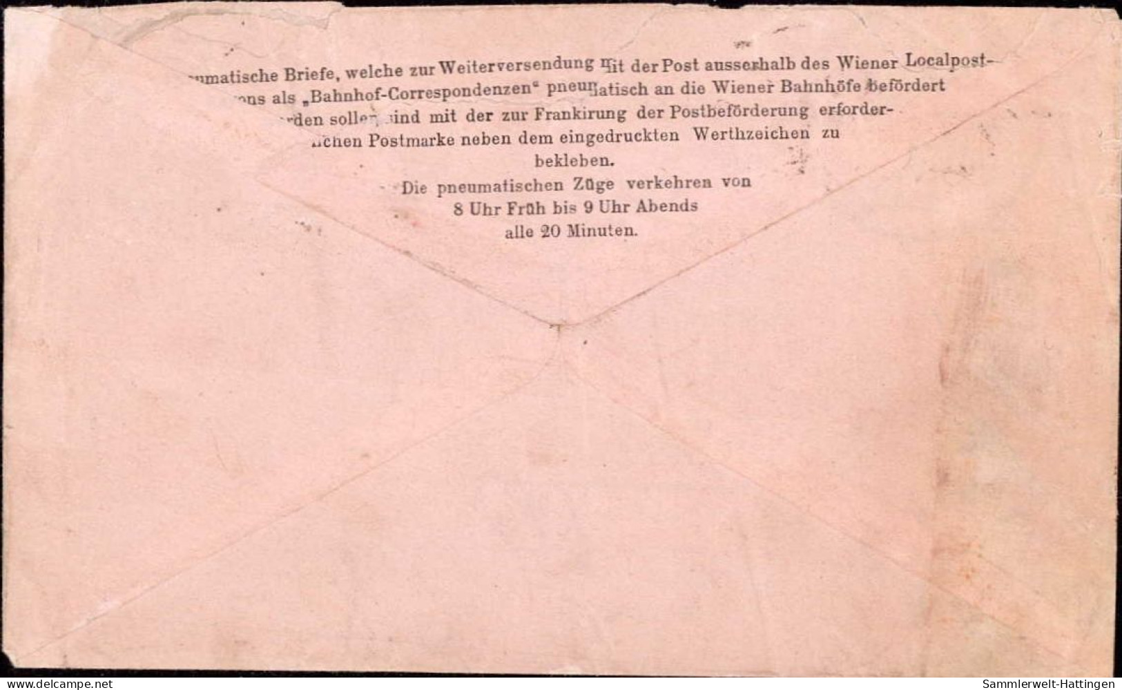 604295 | Rohrpost An Die Deutsche Reichs Abteilung Wiener Musik- Und Theaterausstellung 1892, Rotunde  | Wien (A - 1010 - Briefe U. Dokumente