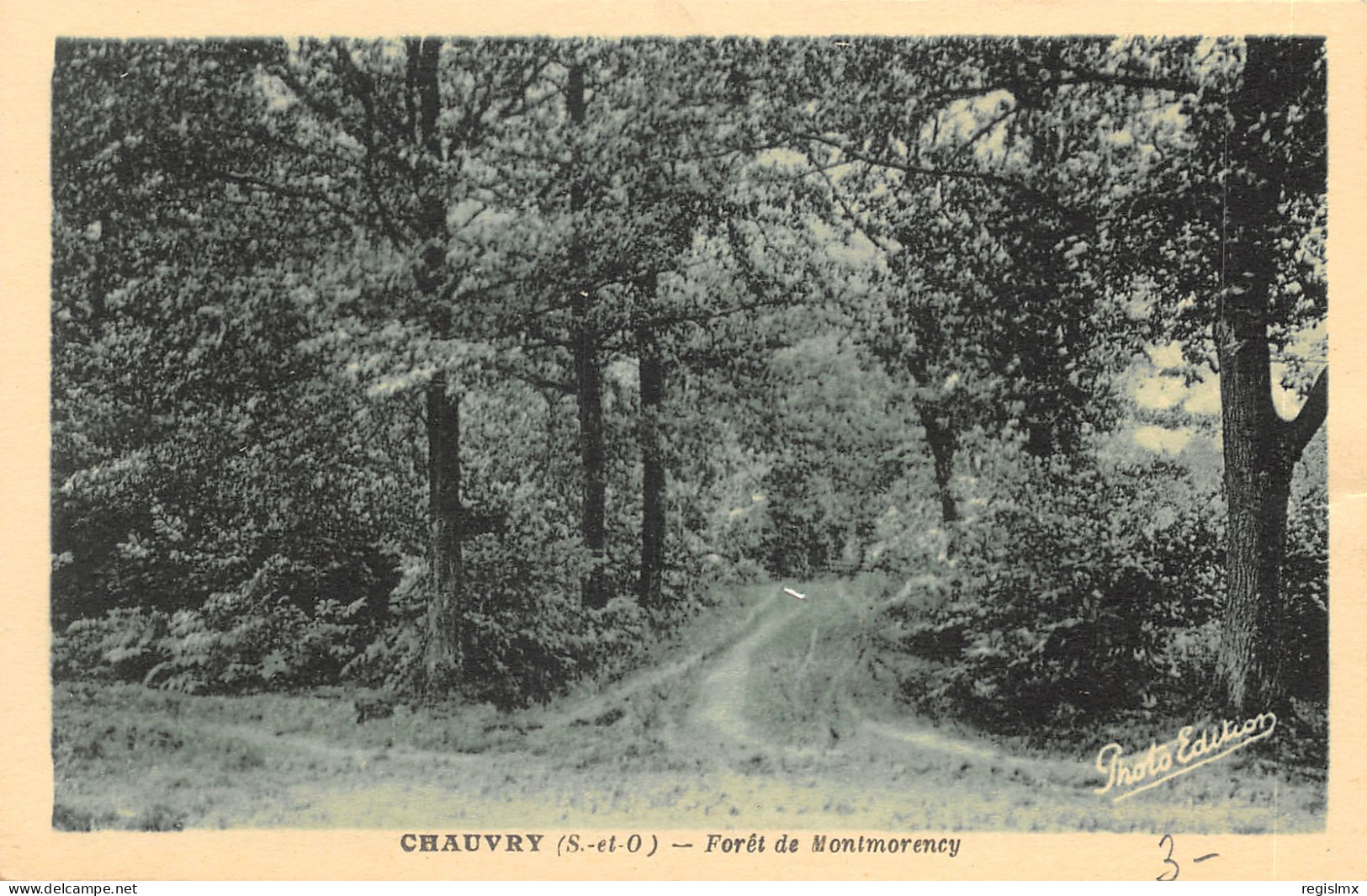 95-CHAUVRY-N°2165-D/0327 - Other & Unclassified