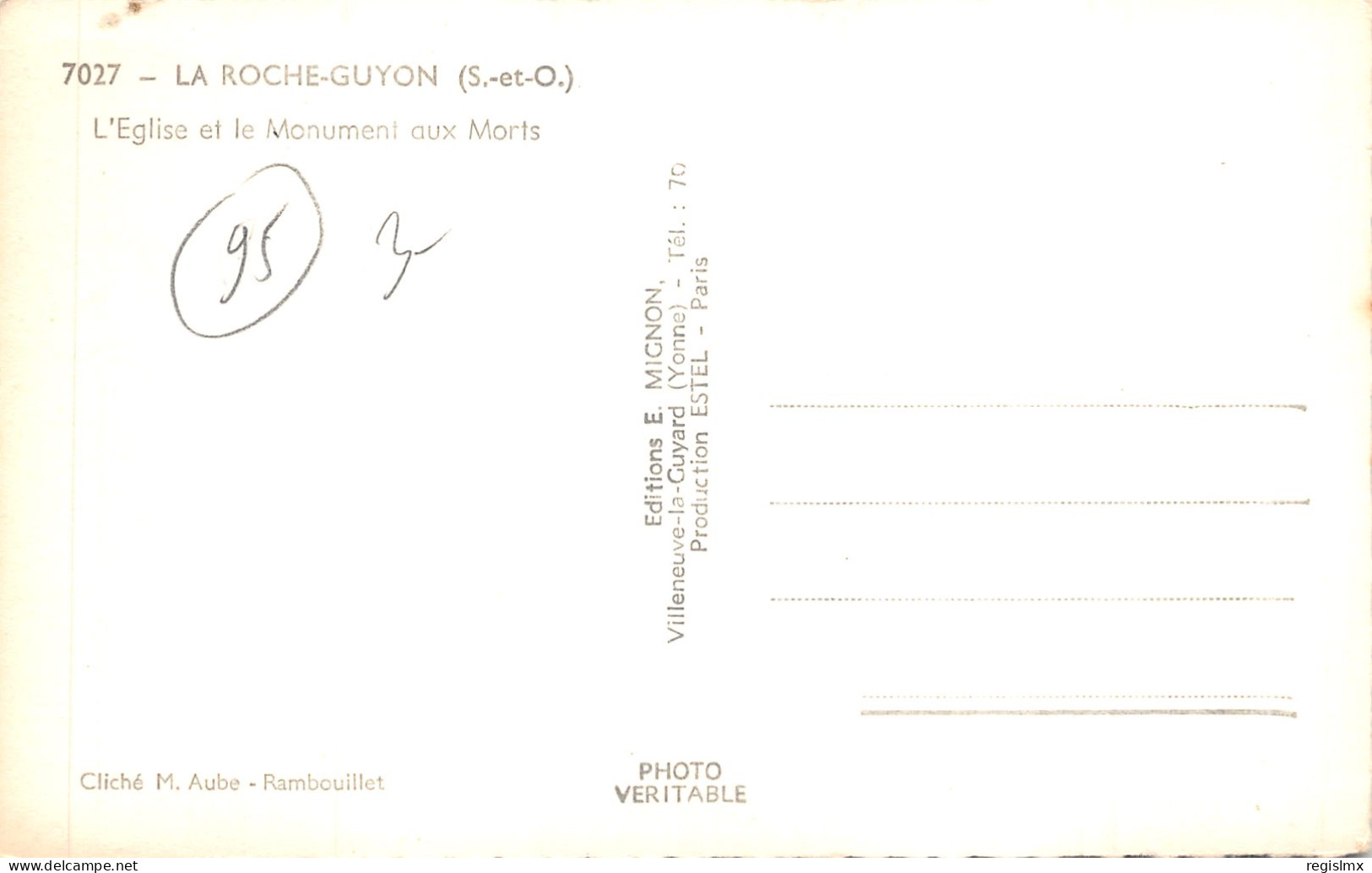 95-LA ROCHE GUYON-N°2165-D/0263 - La Roche Guyon