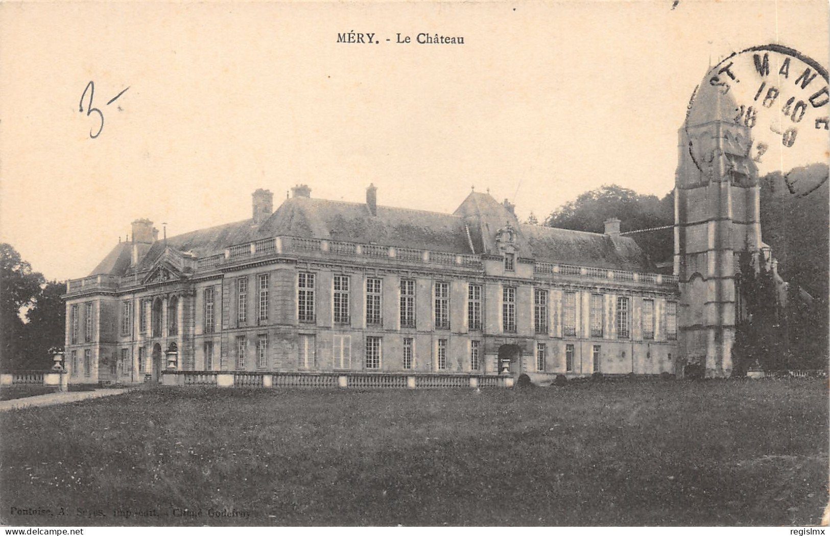 95-MERY-LE CHATEAU-N°2165-D/0245 - Other & Unclassified