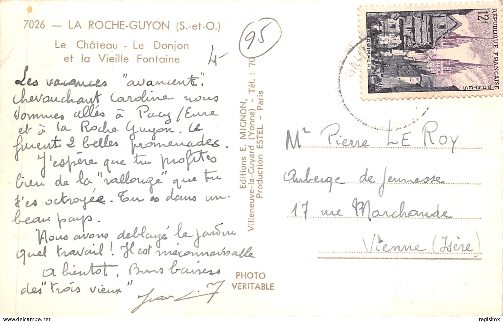 95-LA ROCHE GUYON-N°2165-D/0243 - La Roche Guyon