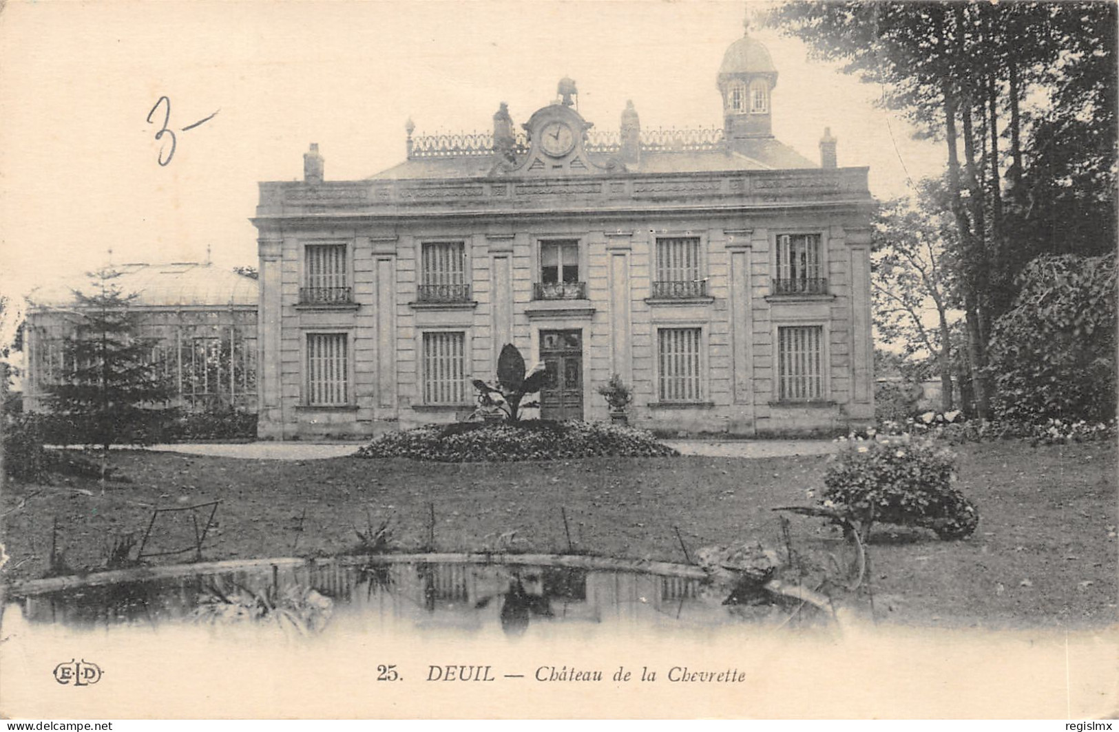 95-DEUIL-CHATEAU DE LA CHEVRETTE-N°2165-D/0231 - Autres & Non Classés