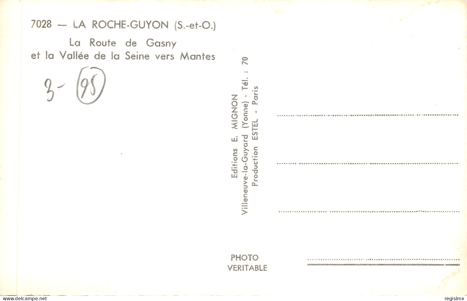 95-LA ROCHE GUYON-N°2165-D/0241 - La Roche Guyon