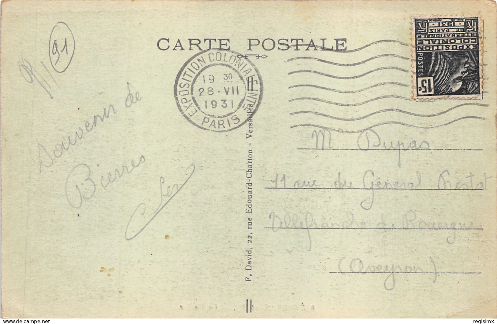 91-BIEVRES-N°2165-C/0197 - Bievres