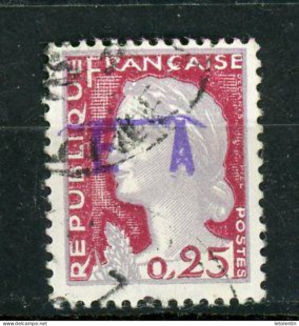 ALGÉRIE : M. DE DECARIS - (SURCH. EA) N° Yvert 355 Obli. “REP. FRANÇAISE” NON RAYÉ - Algérie (1962-...)