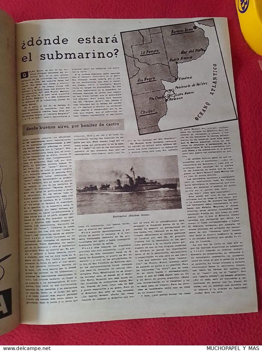 ANTIGUA REVISTA OLD MAGAZINE ONDAS Nº 133 15 DE JUNIO 1958 SOFÍA ÁLVAREZ CADENA SER..JUAN RAMÓN JIMÉNEZ..ZENOBIA..SPAIN.