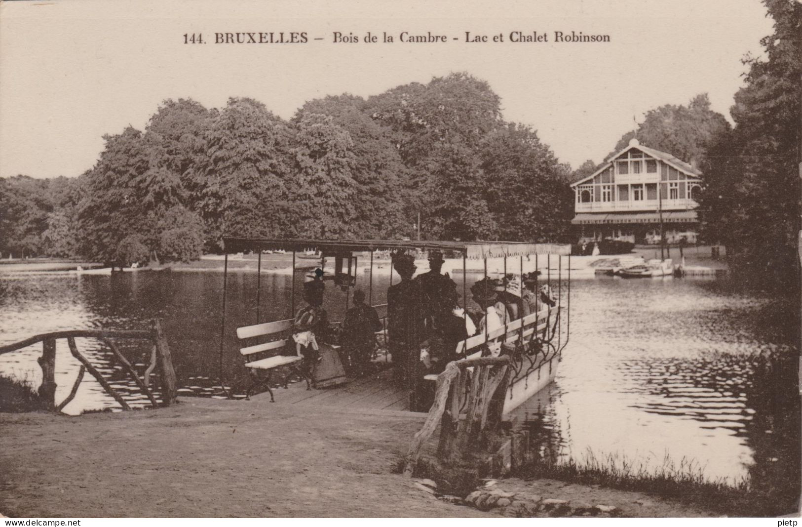 Bruxelles Grand Bazar 144. BRUXELLES – Bois De La Cambre - Lac Et Chalet Robinson - Forêts, Parcs, Jardins