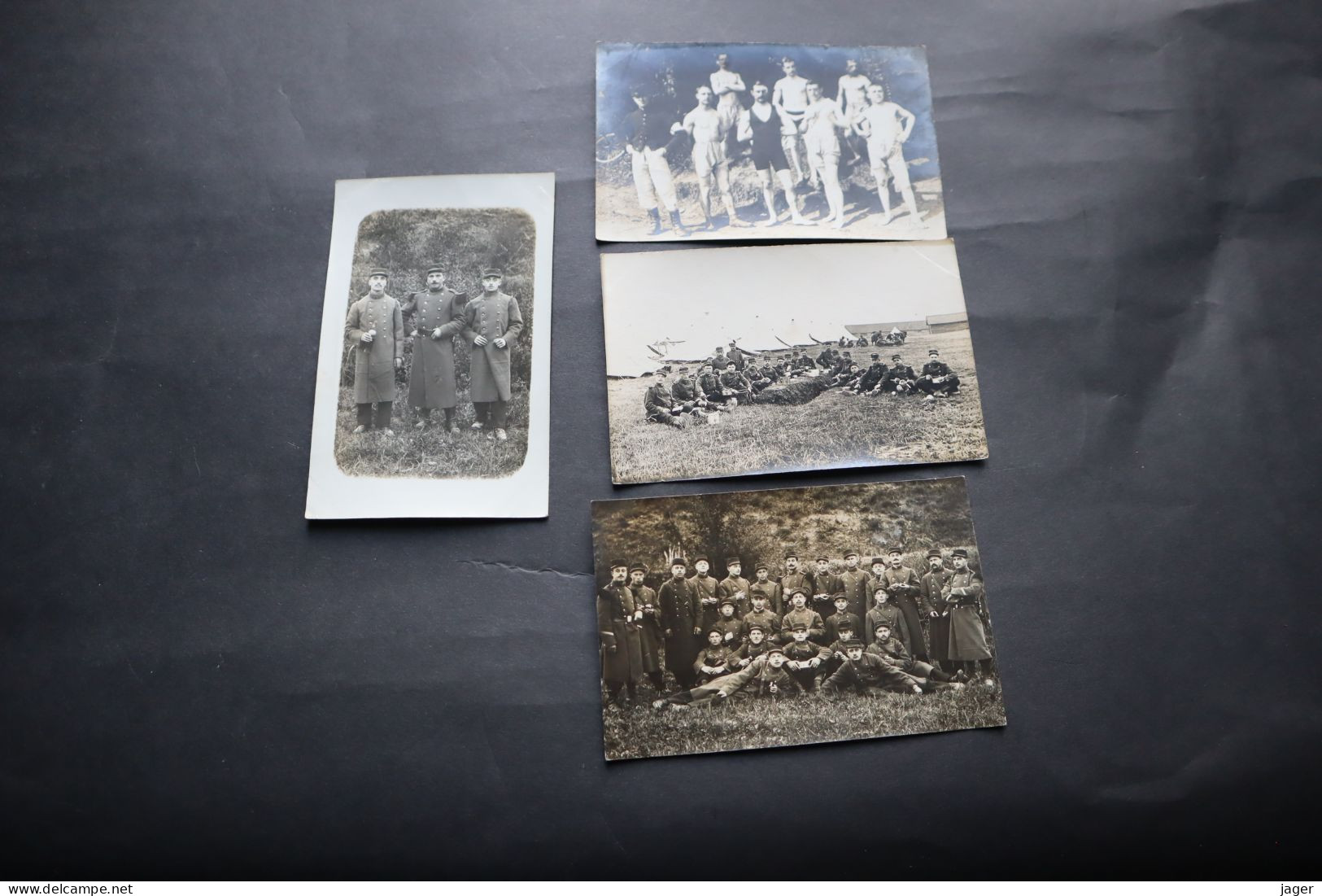 36 cartes photos du 168 eme RI  1913  gros plan    garde au drapeau, concours de tir ... les loups du bois le prêtre