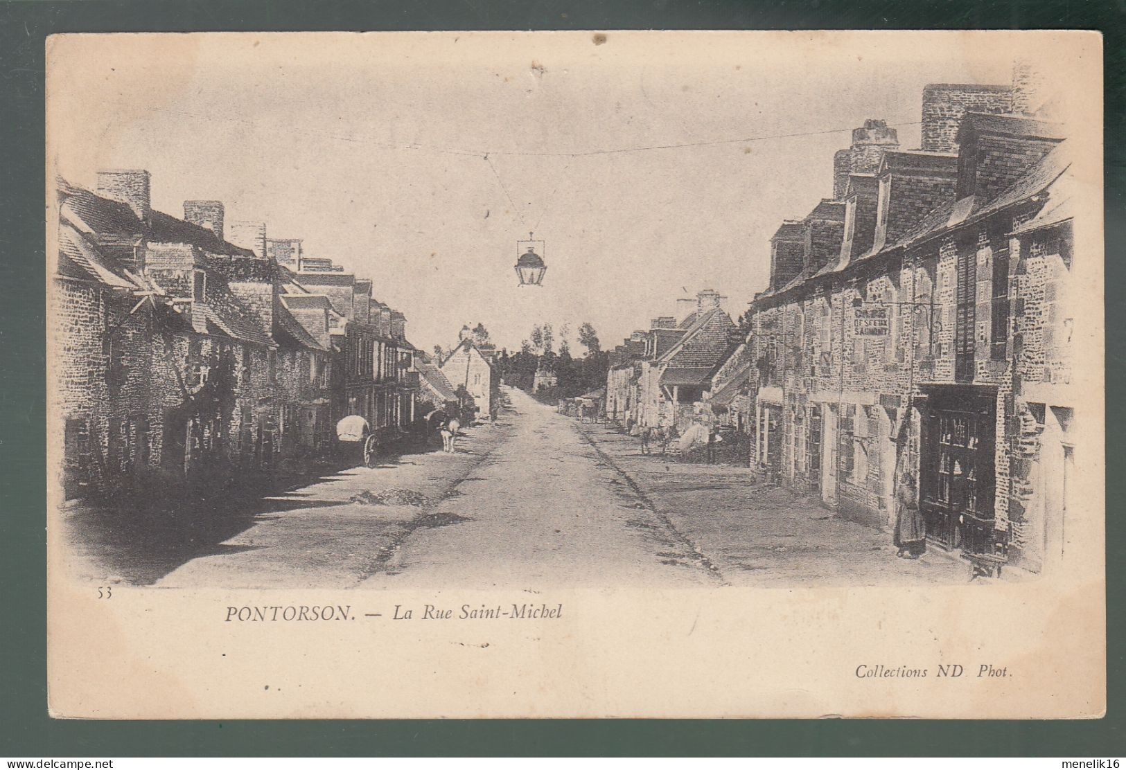 CP - 50 - Pontorson - Rue Saint-Michel - Pontorson