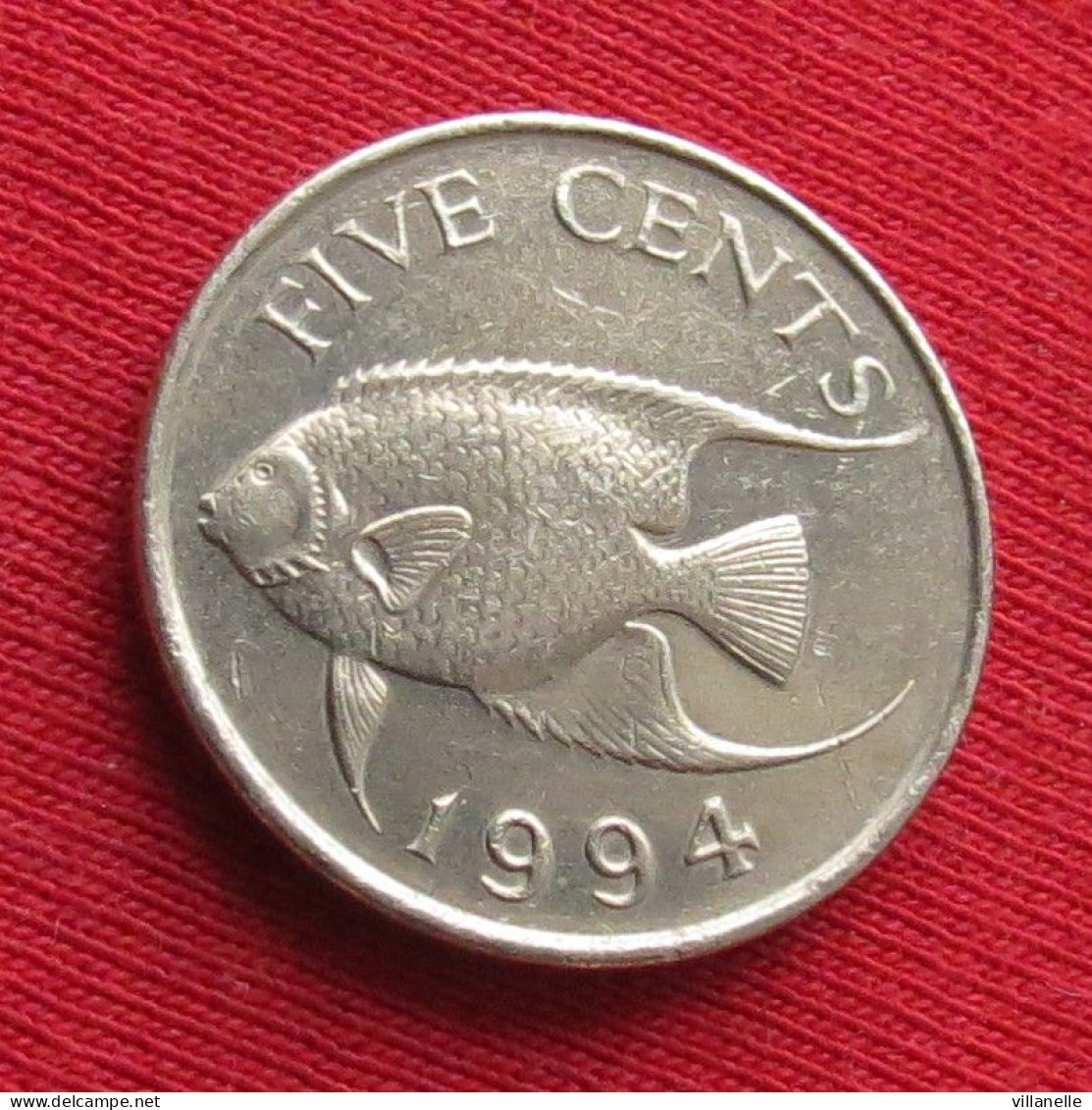 Bermuda 5 Cents 1994 KM# 45 Lt 83 Bermudes Bermudas Bermude - Bermudes