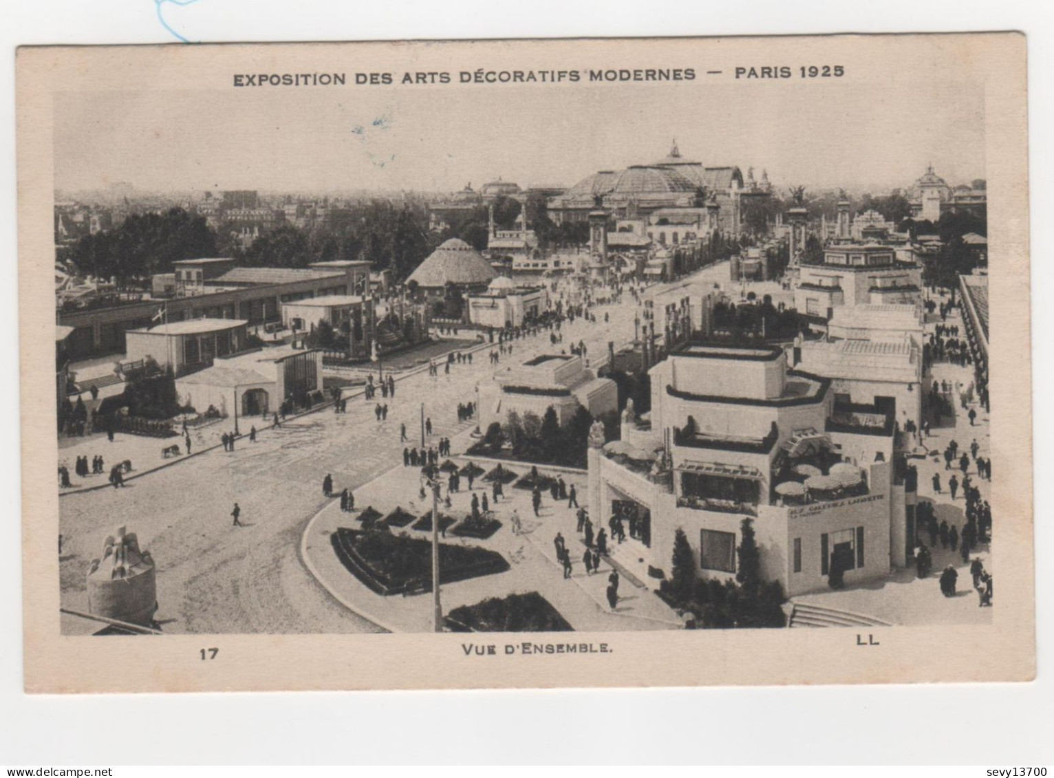 3 Cartes Postales Exposition Des Arts Décoratifs Modernes Paris 1925 Vue D'ensemble - Pavillon Ponome - Expositions
