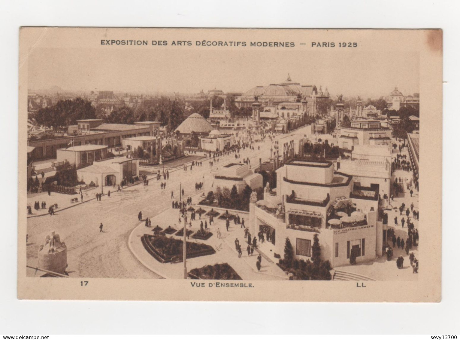 3 Cartes Postales Exposition Des Arts Décoratifs Modernes Paris 1925 Vue D'ensemble - Pavillon Ponome - Expositions