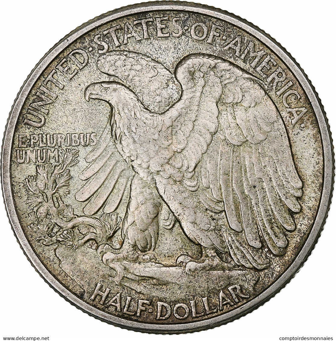 États-Unis, Half Dollar, Walking Liberty, 1942, Philadelphie, Argent, TTB+ - 1916-1947: Liberty Walking