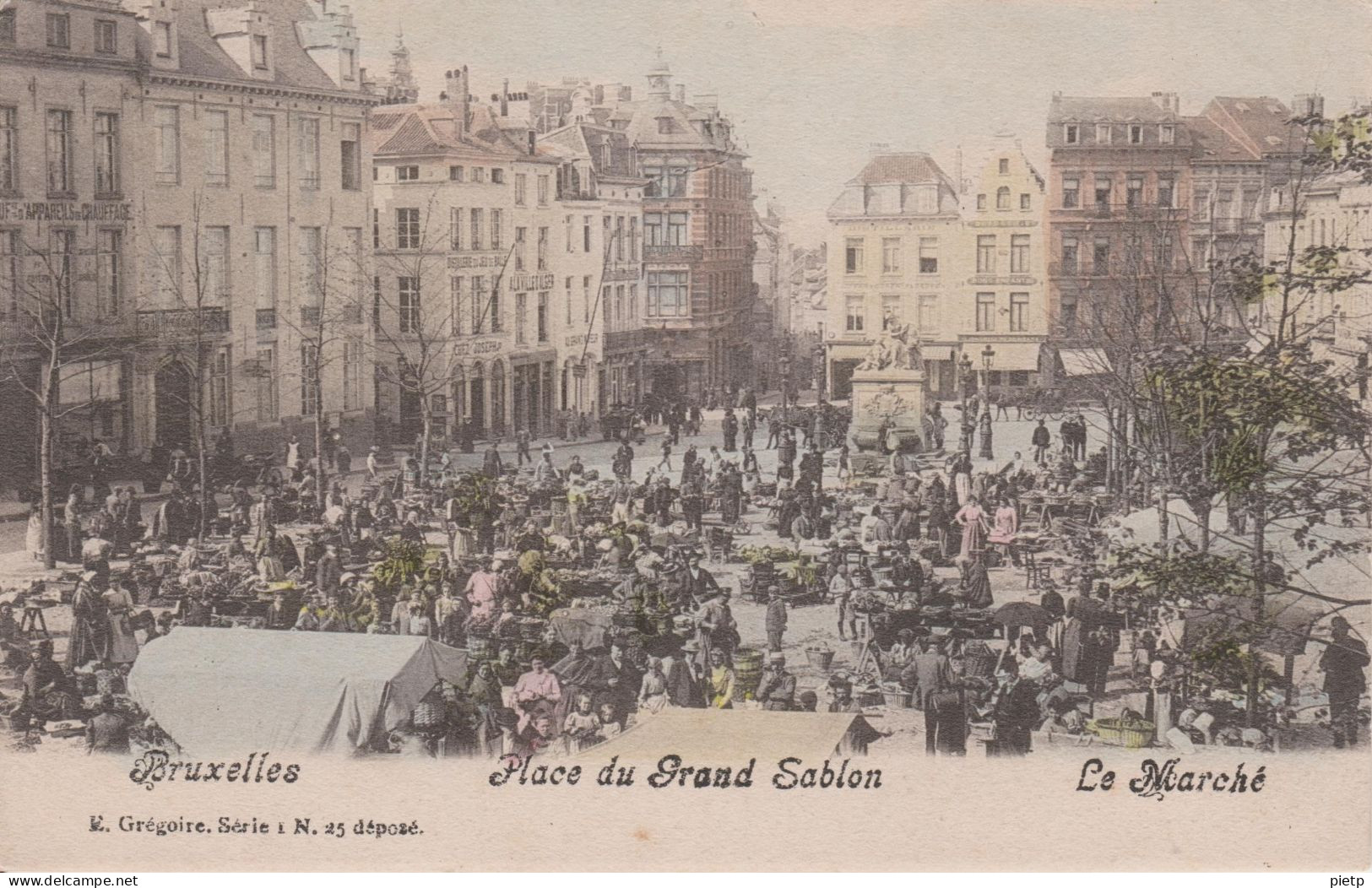 Bruxelles Grégoire Bruxelles   Place Du Grand Sablon   Le Marché - Squares