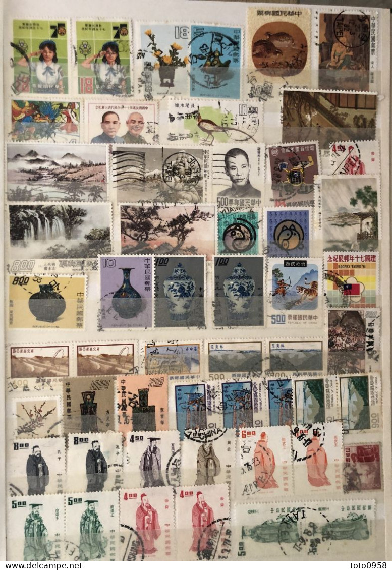 China - Album Full of Stamps!