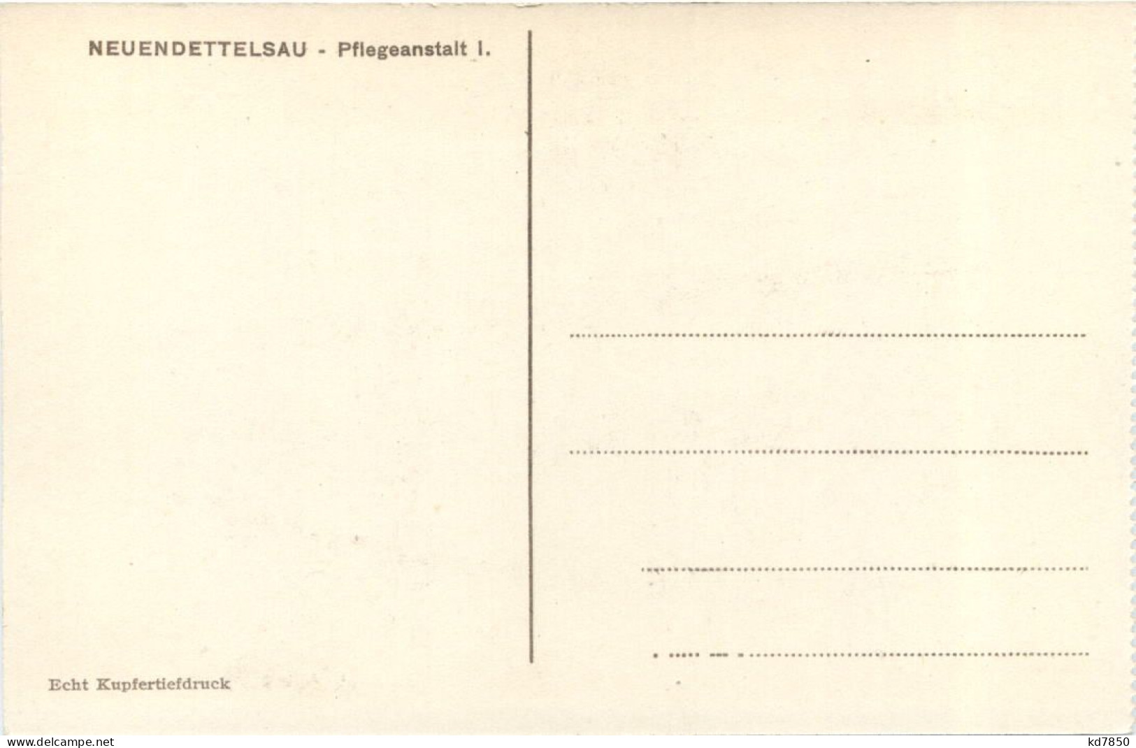 Neuendettelsau - Pflegeanstalt - Ansbach