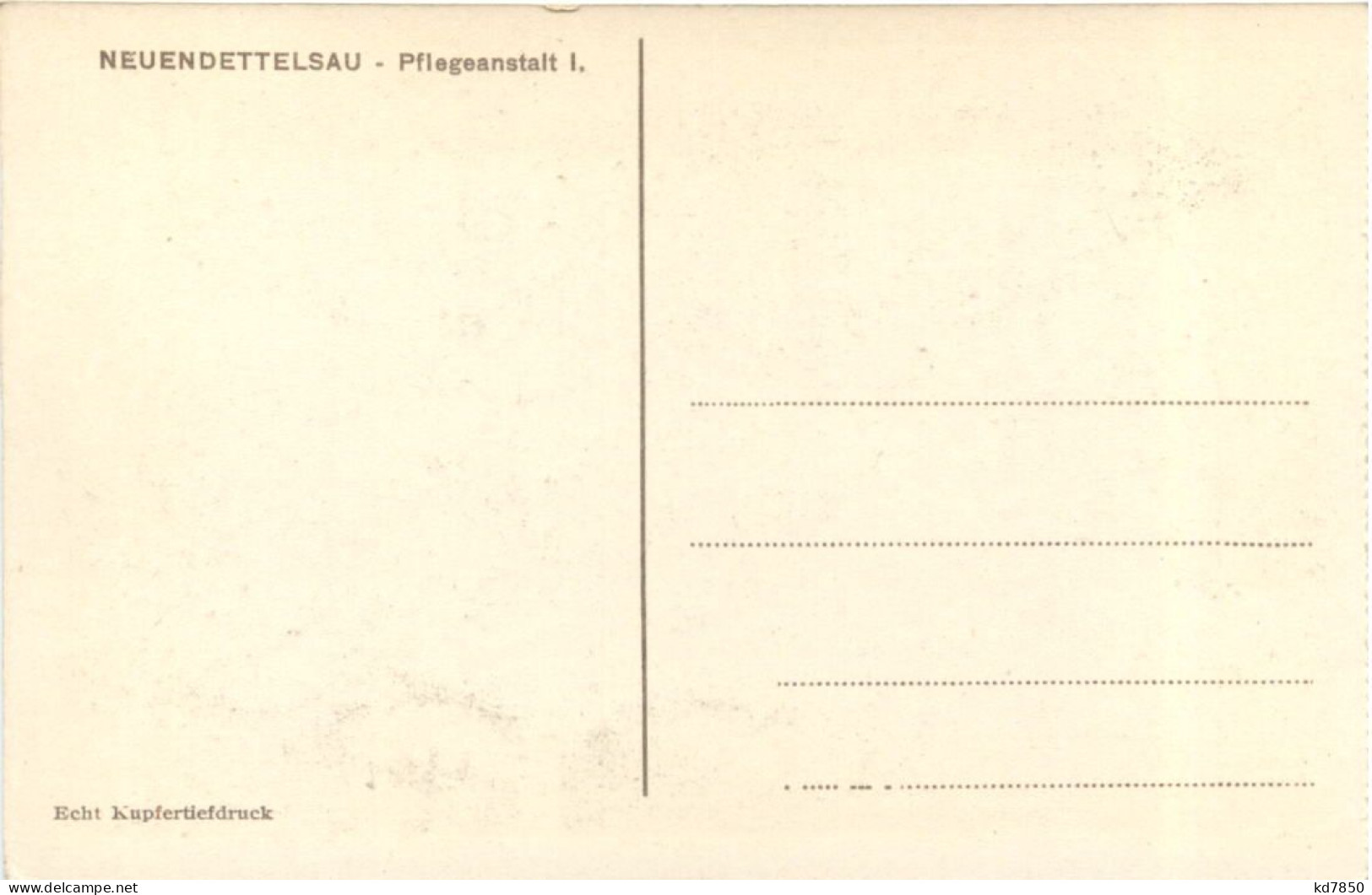 Neuendettelsau - Pflegeanstalt - Ansbach