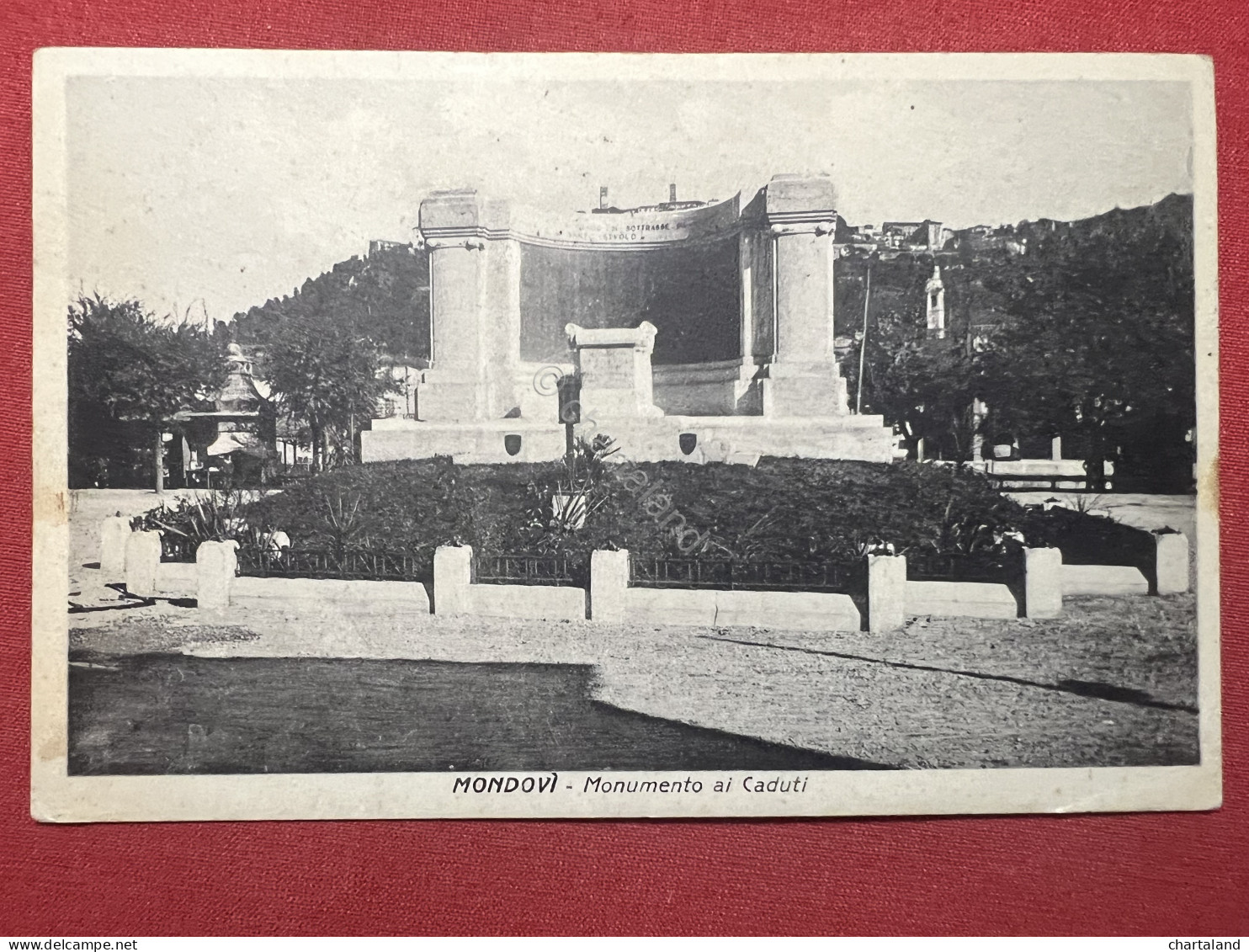 Cartolina - Mondovi ( Cuneo ) - Monumento Ai Caduti - 1929 - Cuneo