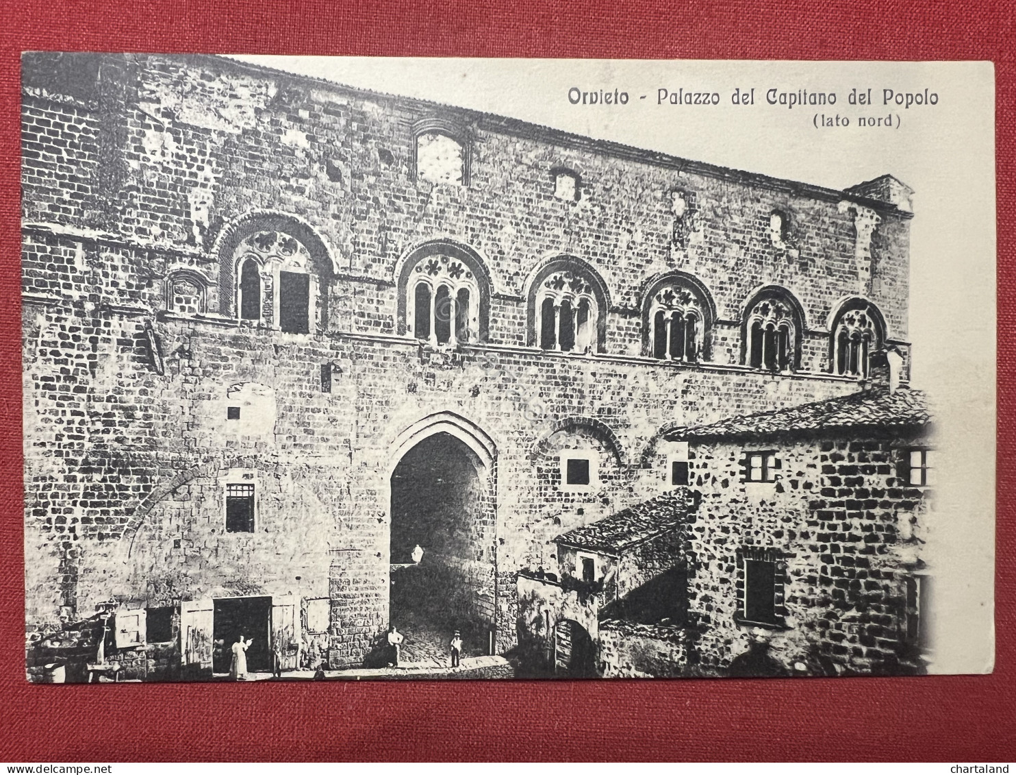Cartolina - Orvieto ( Terni ) - Palazzo Del Capitano Del Popolo - 1930 Ca. - Terni