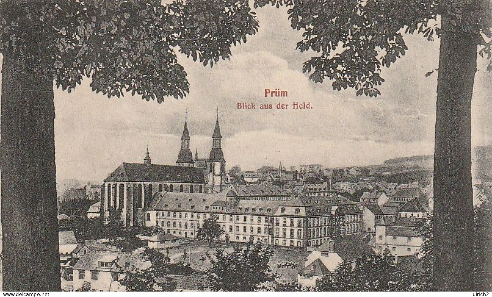 AK Prüm - Blick Aus Der Held - 1912 (69522) - Pruem