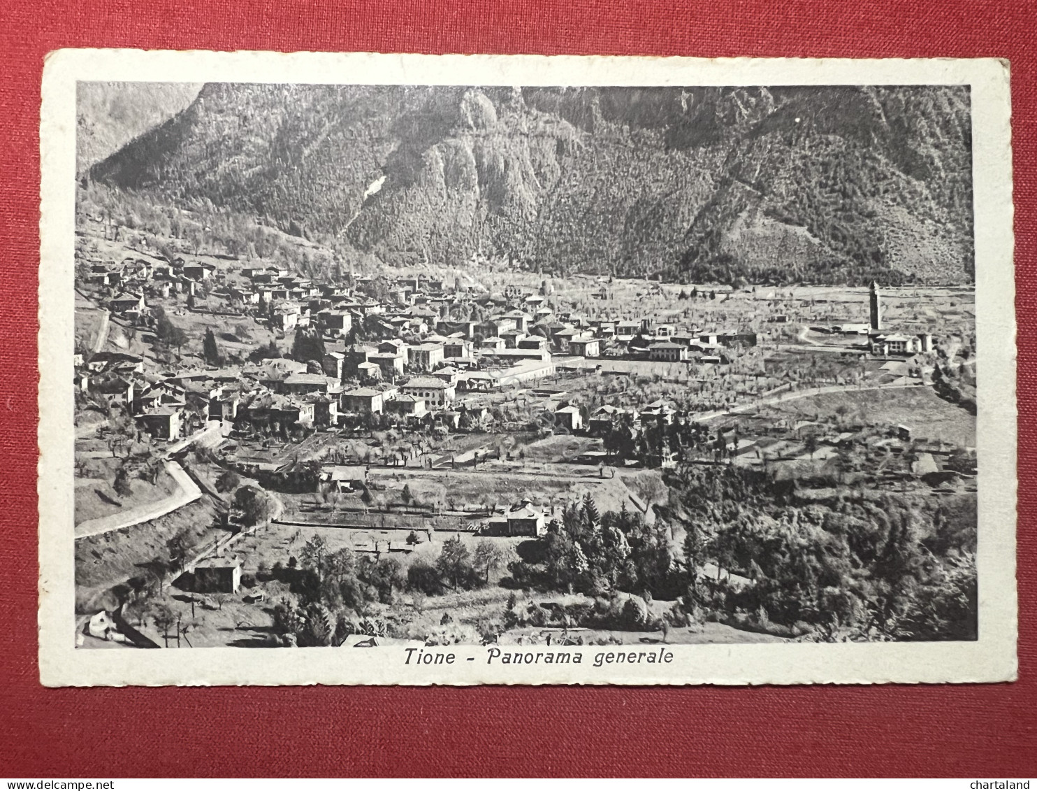 Cartolina - Tione ( Trento ) - Panorama Generale - 1920 Ca. - Trento