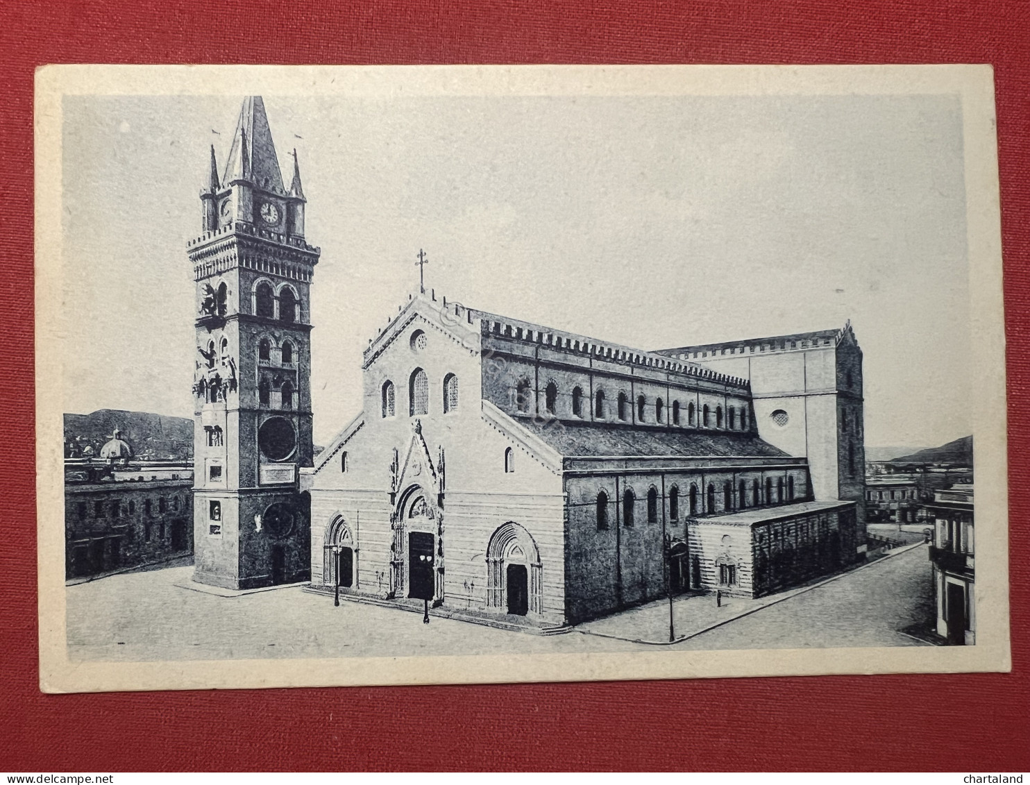 Cartolina - Messina - La Cattedrale - 1943 - Messina