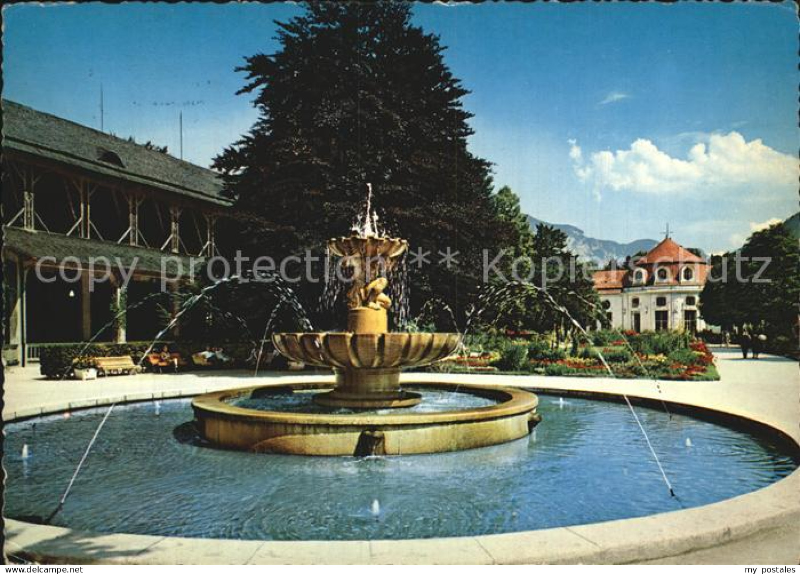 72532692 Bad Reichenhall Kurpark Brunnen Bad Reichenhall - Bad Reichenhall