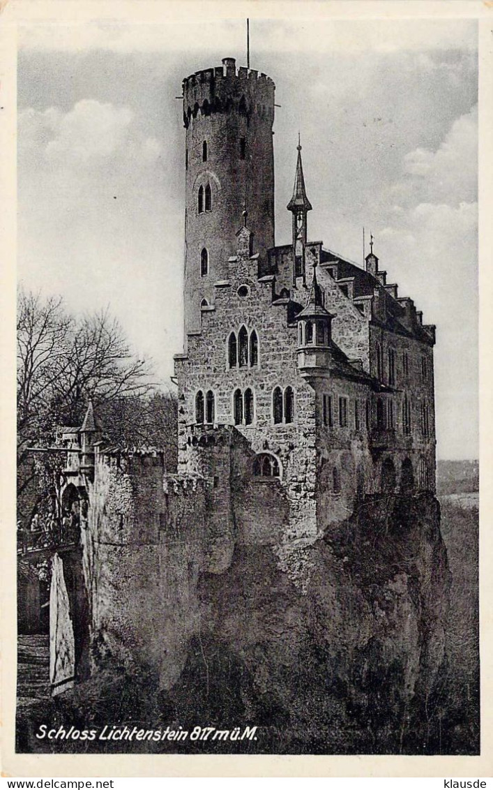 Schloss Lichtenstein Gel.1937 - Reutlingen