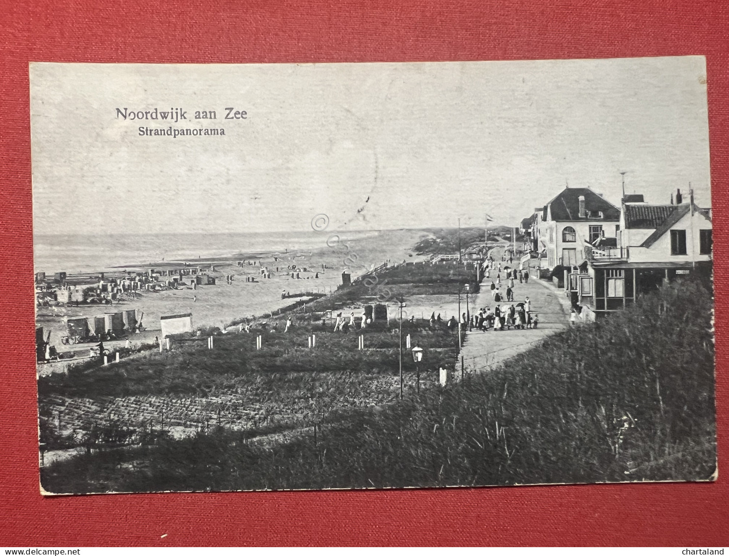 Cartolina - Noordwijk Aan Zee - Strand Panorama - 1923 - Non Classés