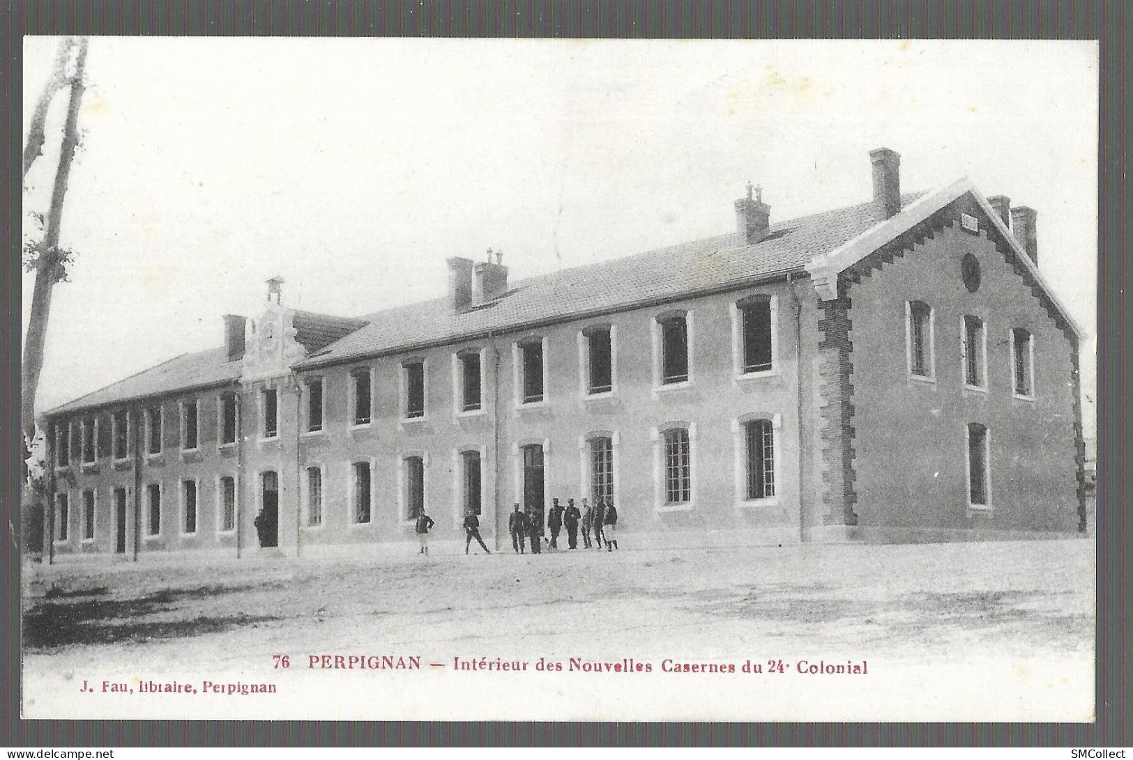 Perpignan, Intérieur Des Nouvelles Casernes Du 24ème Colonial (A17p63) - Perpignan