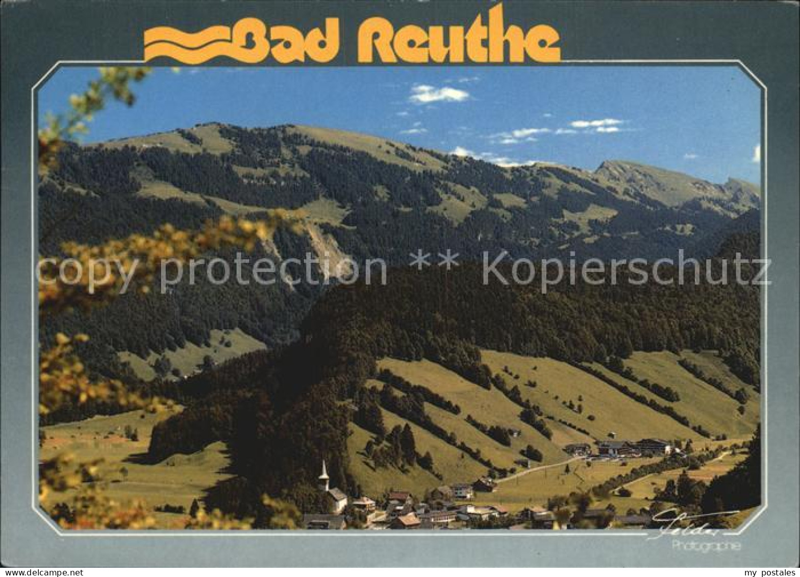 72532524 Reuthe Vorarlberg Panorama  Reuthe Vorarlberg - Other & Unclassified