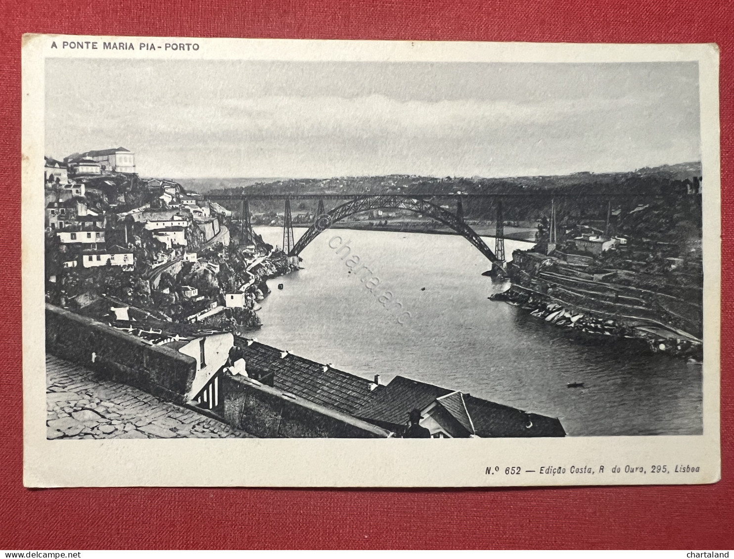 Cartolina - Ponte Maria Pia - Porto - Vila Nova De Gaia, Portogallo - 1921 - Non Classés