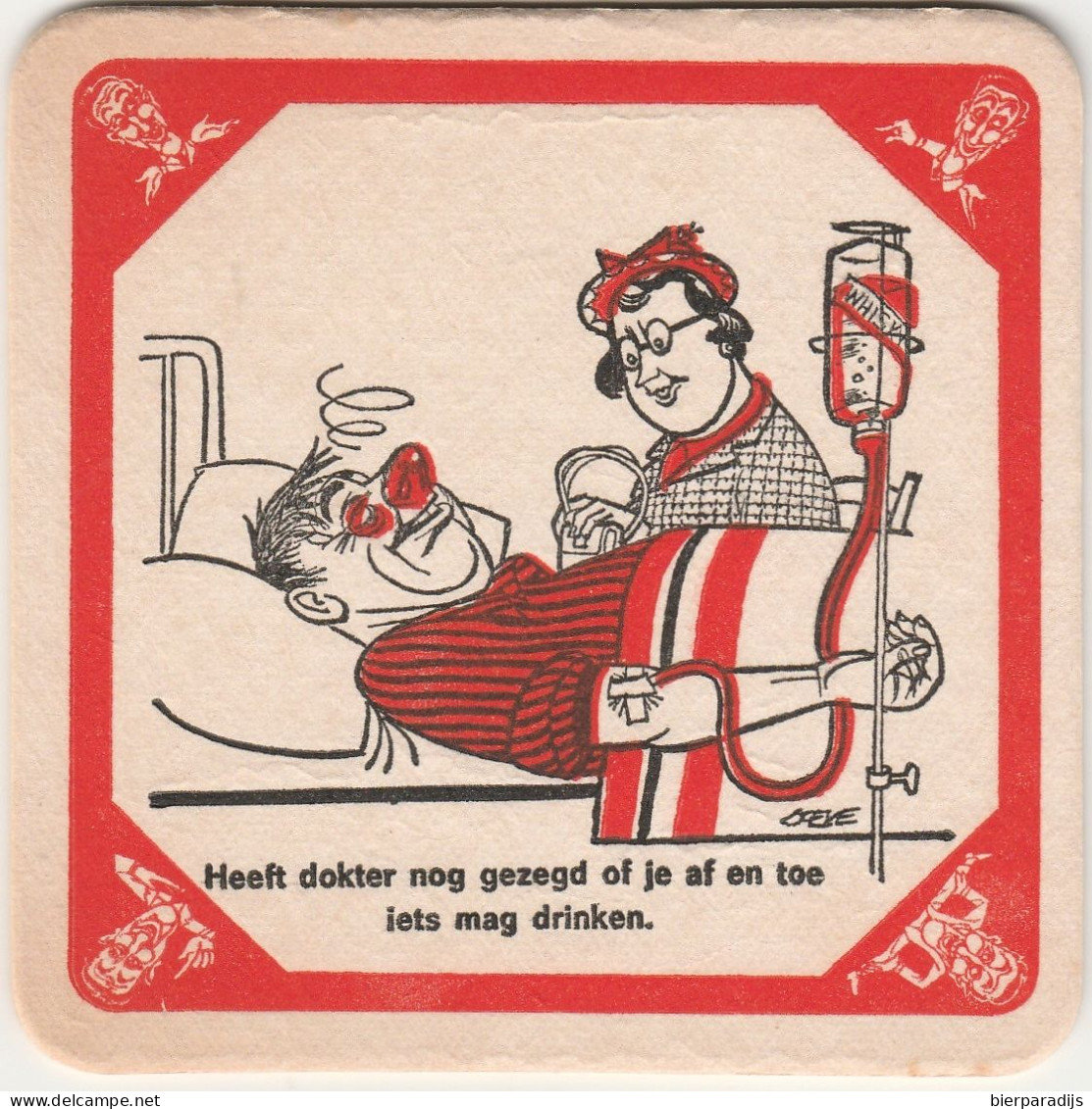 Moos Viltje Sous Bock Coaster - Beer Mats