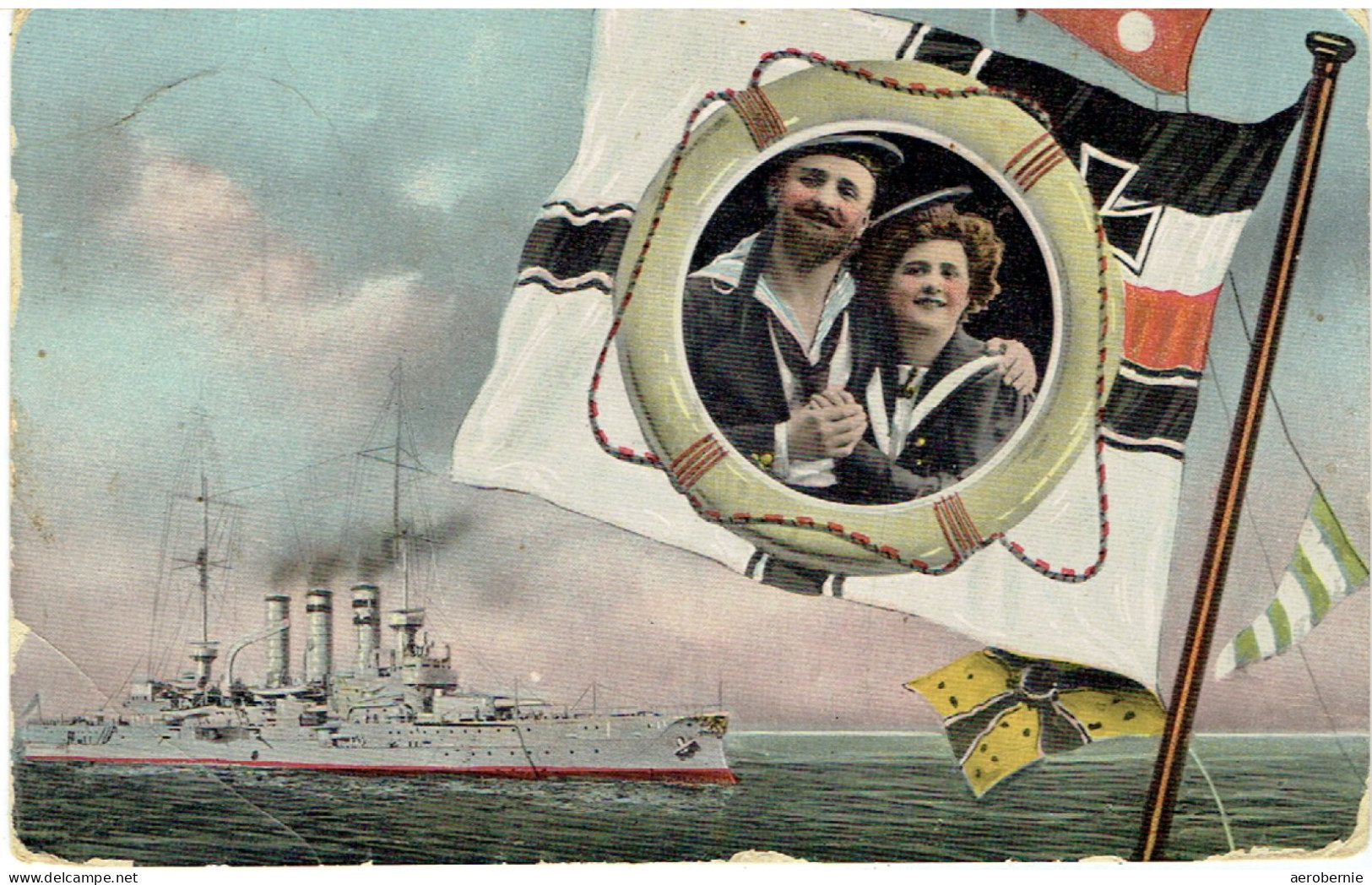 Kaiserliche Marine - Unbekannter Kreuzer 1913 - Warships