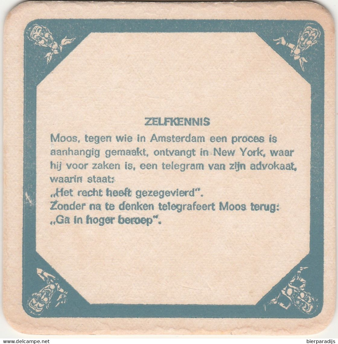 Moos Viltje Sous Bock Coaster - Beer Mats