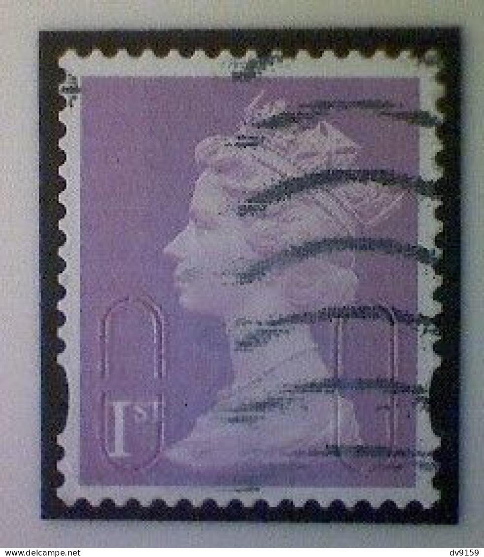 Great Britain, Scott #MH459, Used(o), 2016 Machin: Queen Elizabeth II Long Reign, 1st, Lilac - Machins