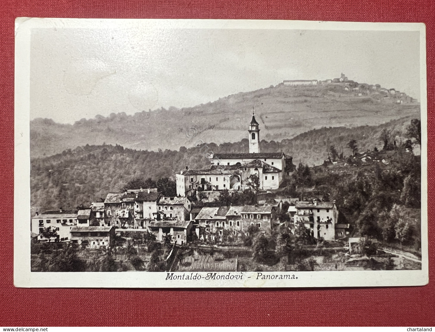 Cartolina - Montaldo - Mondovi - Panorama - 1933 - Cuneo