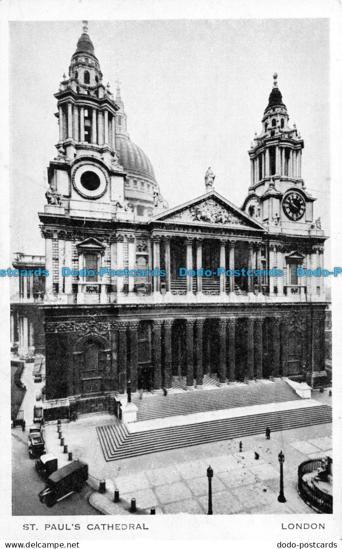 R056452 St. Pauls Cathedral. London. 1947 - Autres & Non Classés