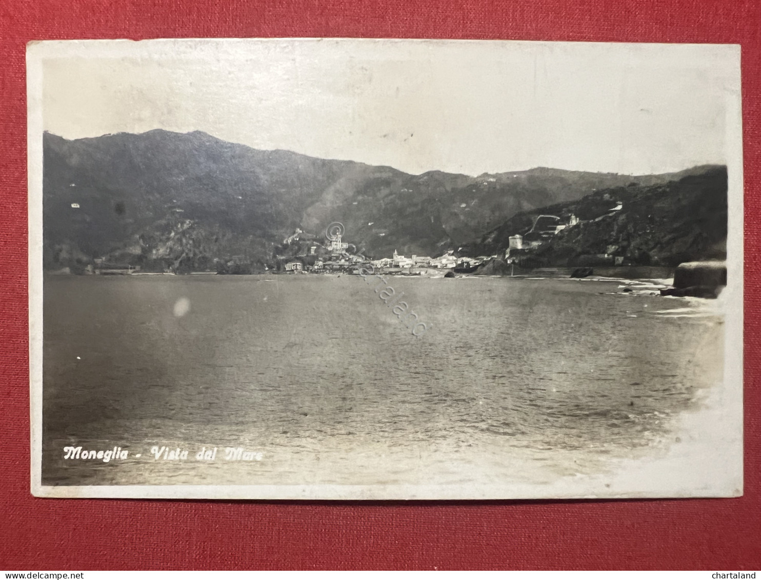 Cartolina - Moneglia - Vista Dal Mare - 1930 Ca. - Genova (Genoa)