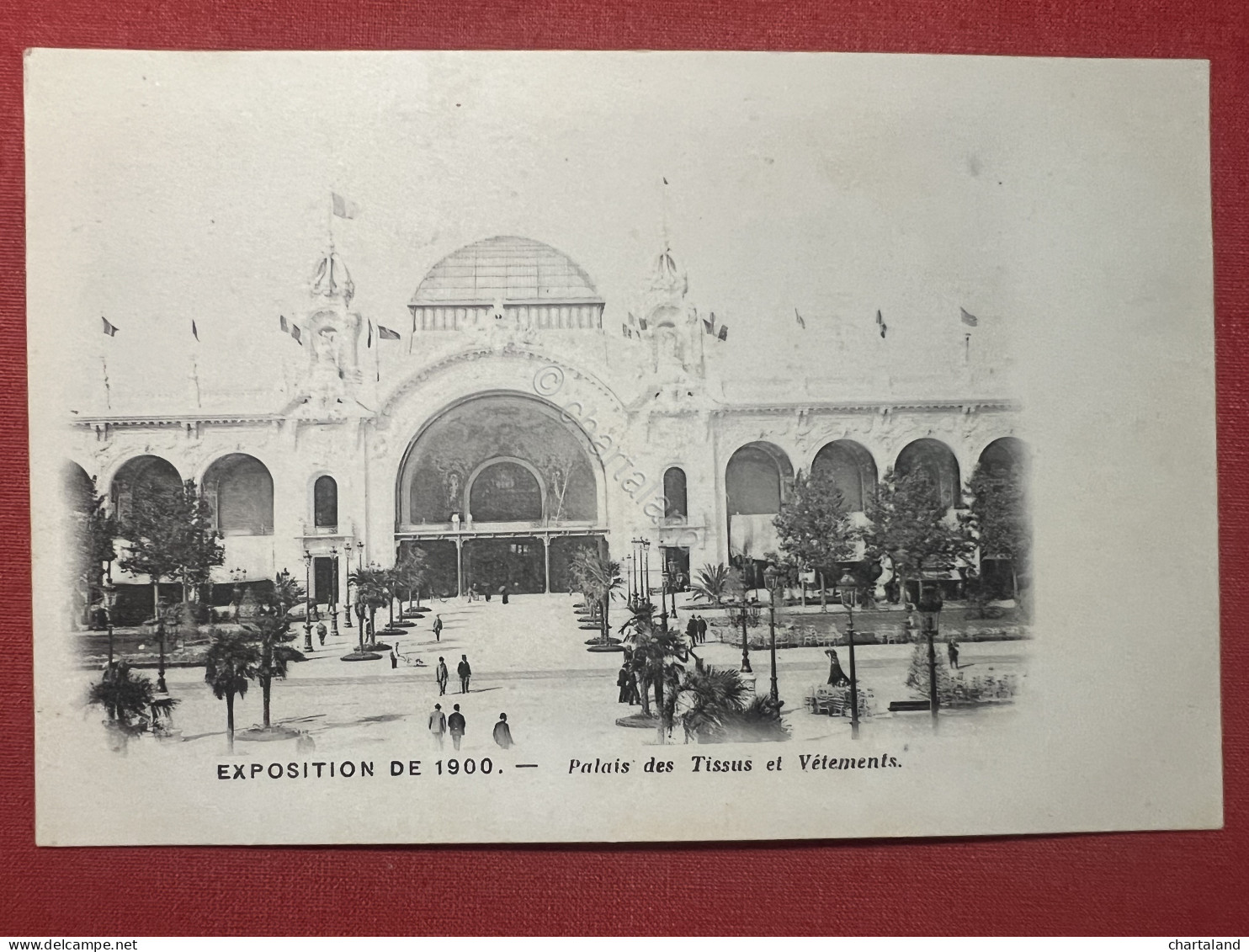 Cartolina - Exposition De 1900 - Palais Des Tissus Et Vétements - Zonder Classificatie