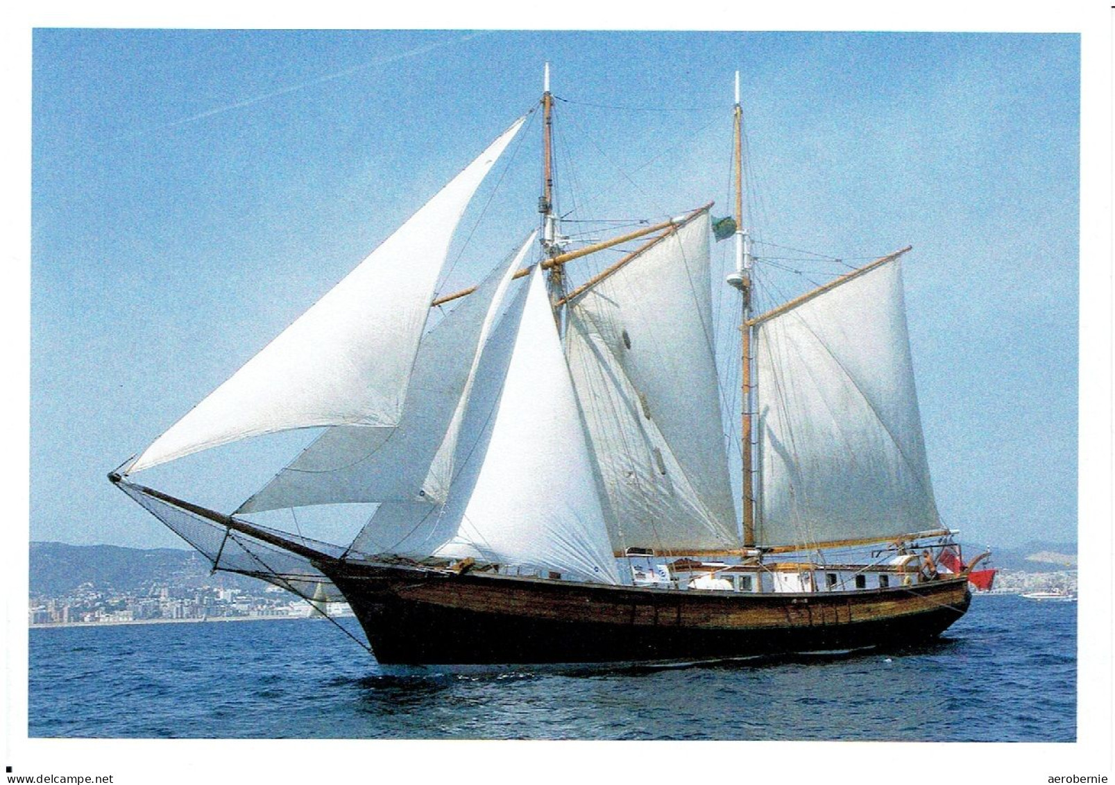 ISLA EBUSITANA - Frachtsegler (1856) / Modern Card - Sailing Vessels