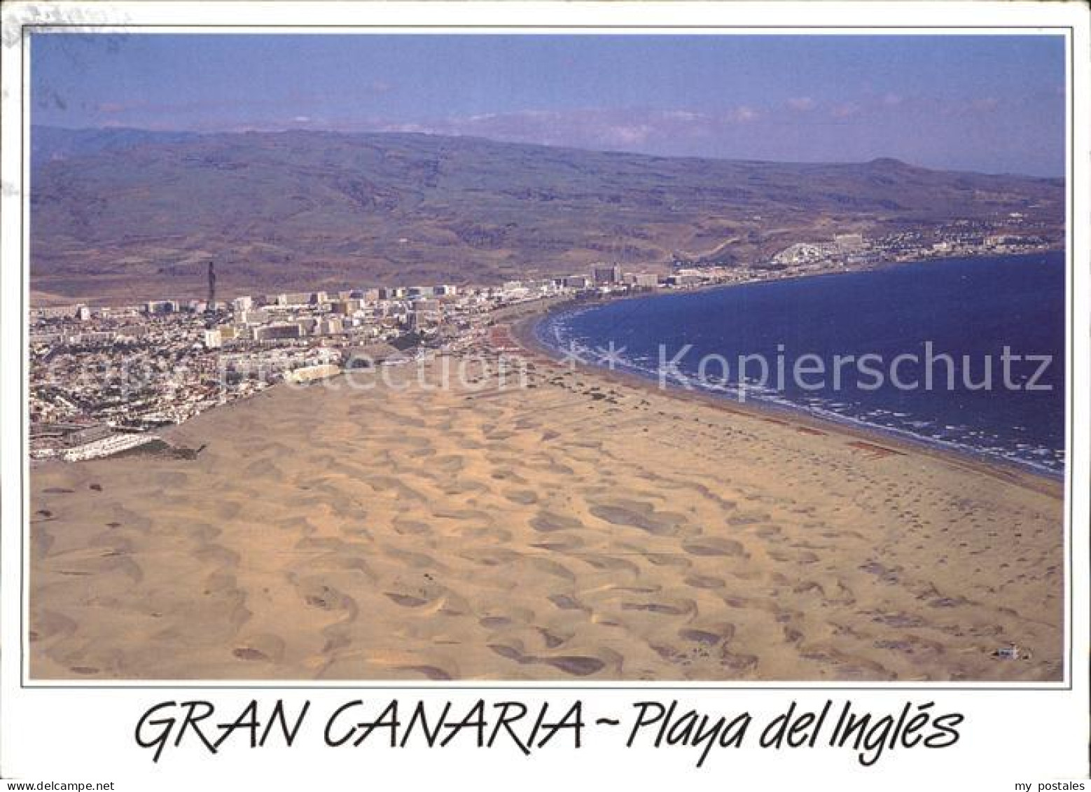 72531999 Playa Del Ingles Strand Fliegeraufnahme Playa Del Ingles - Other & Unclassified