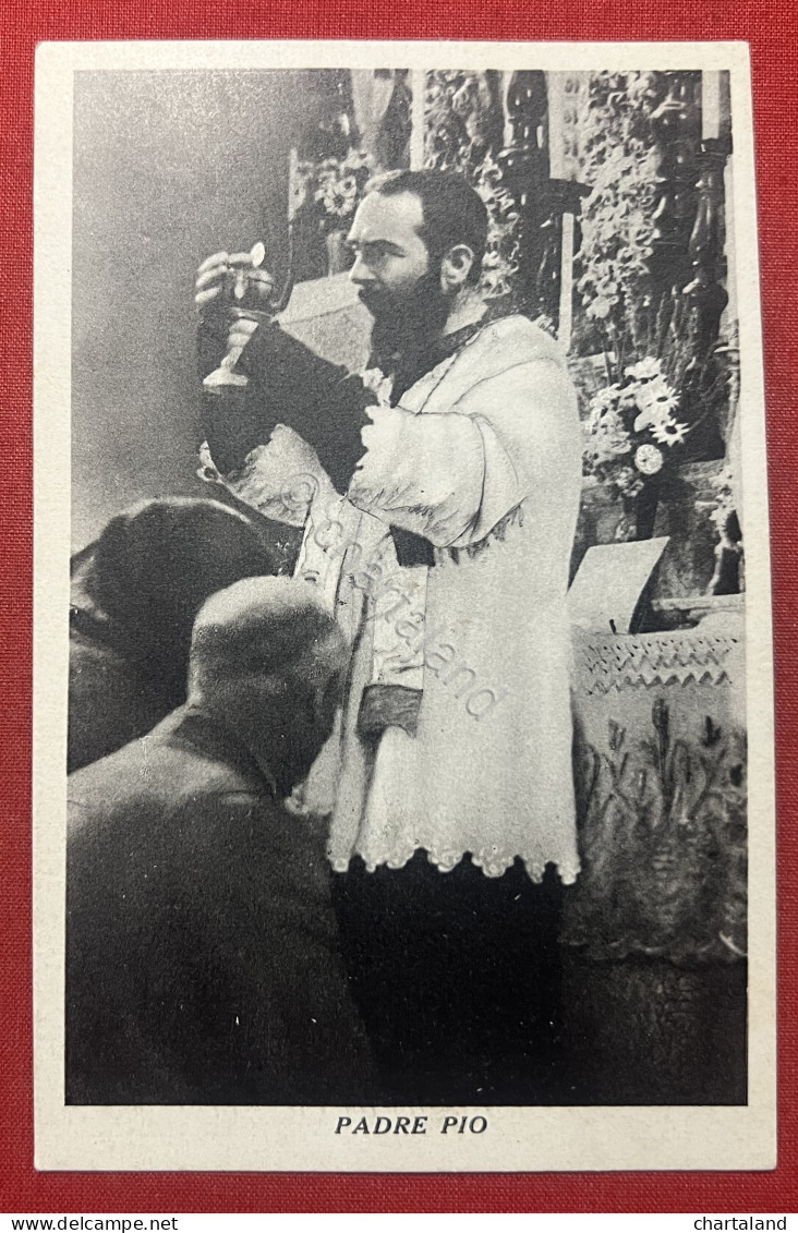 Cartolina Commemorativa - Padre Pio - 1930 Ca. - Unclassified