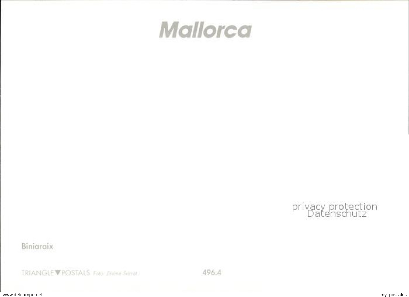 72531705 Mallorca Biniaraix Mallorca - Other & Unclassified