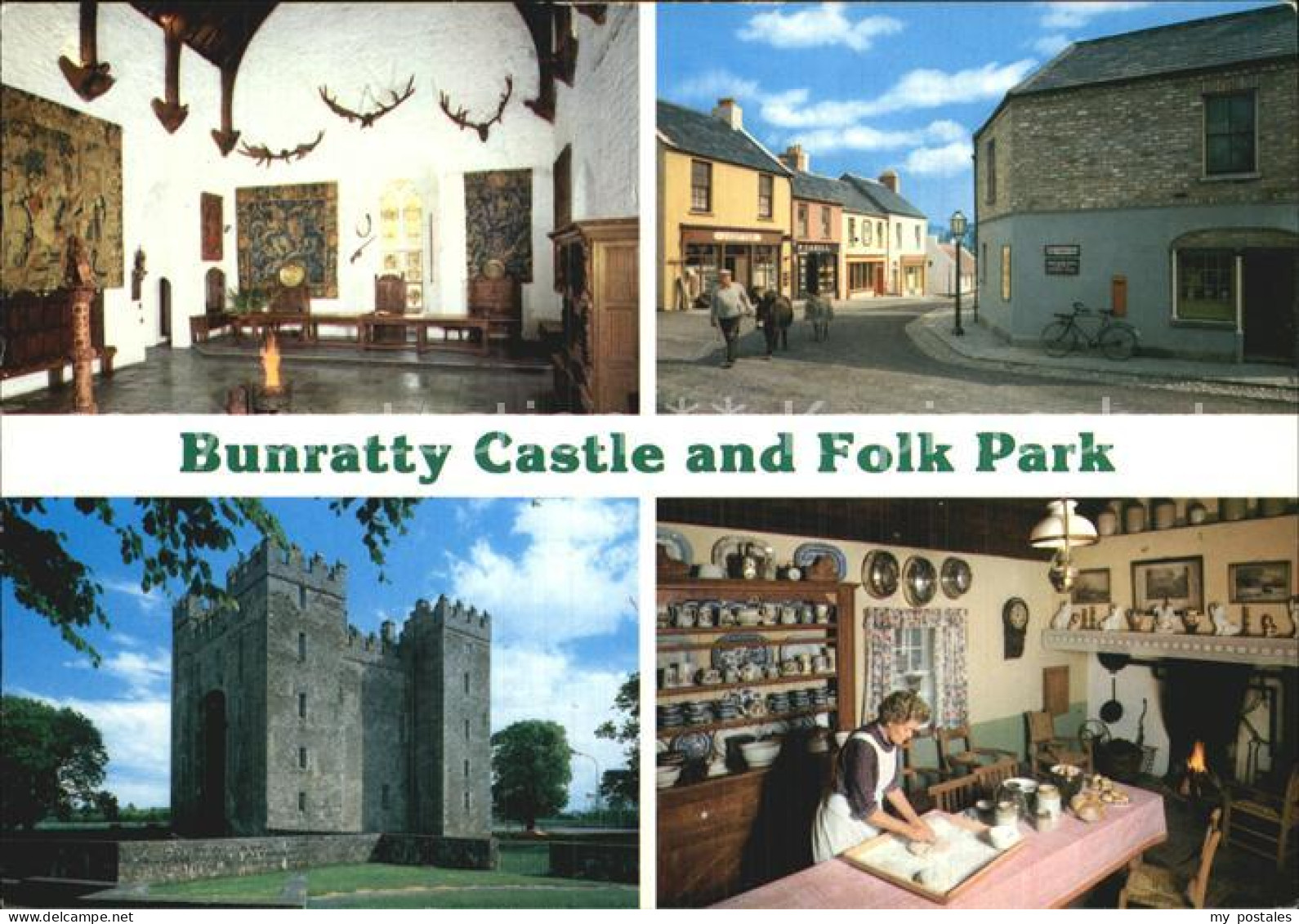 72531591 Limerick Irland Bunratty Castle And Folk Park  - Andere & Zonder Classificatie