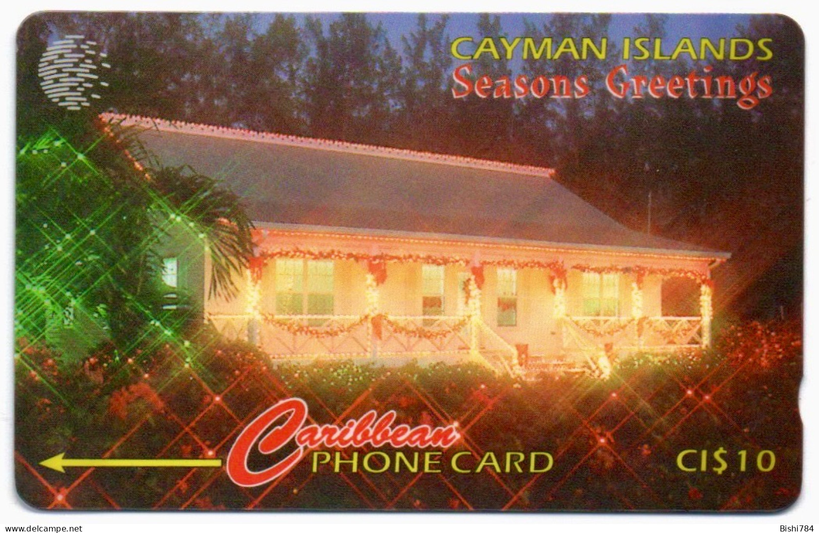 Cayman Islands - Seasons Greetings - 189CCIA - Kaaimaneilanden