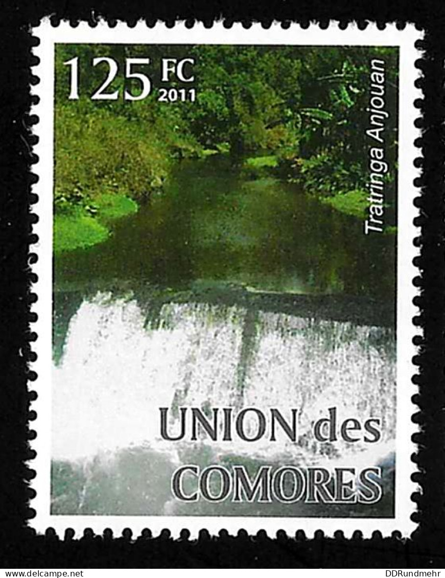 2011 Waterfall Michel KM 2924 Yvert Et Tellier KM 2252 Xx MNH - Isole Comore (1975-...)