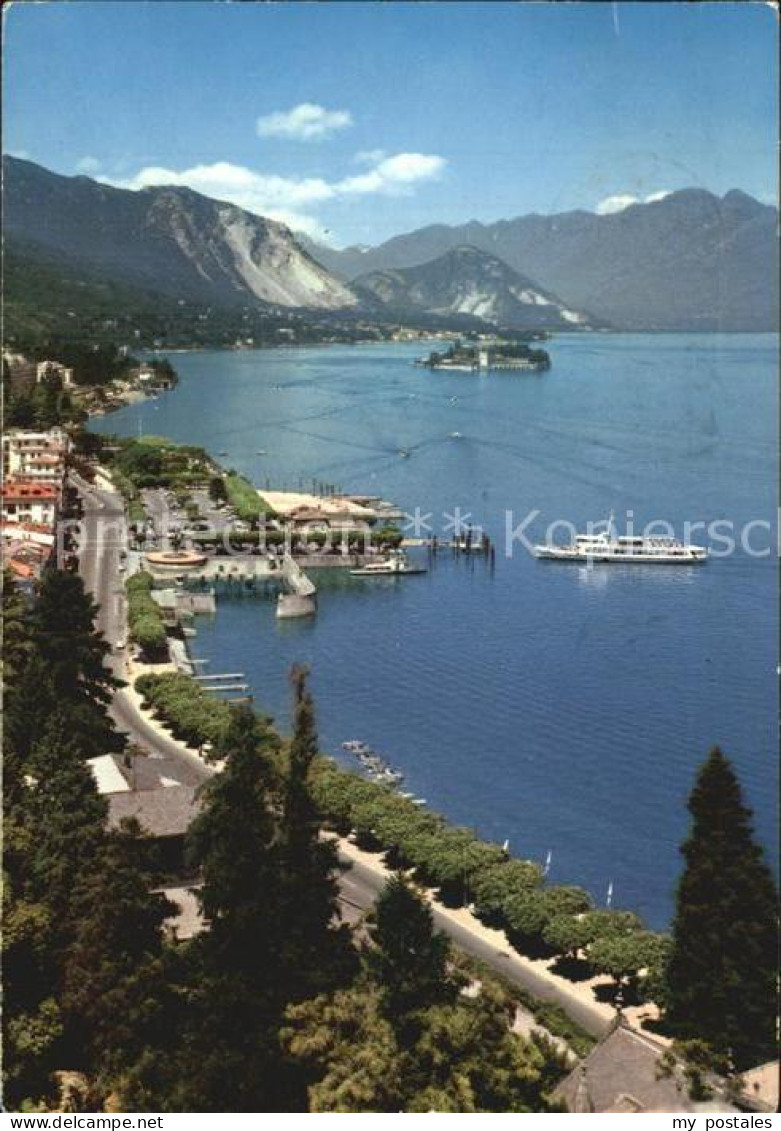 72531340 Stresa Lago Maggiore Blick Zur Isola Bella  - Other & Unclassified
