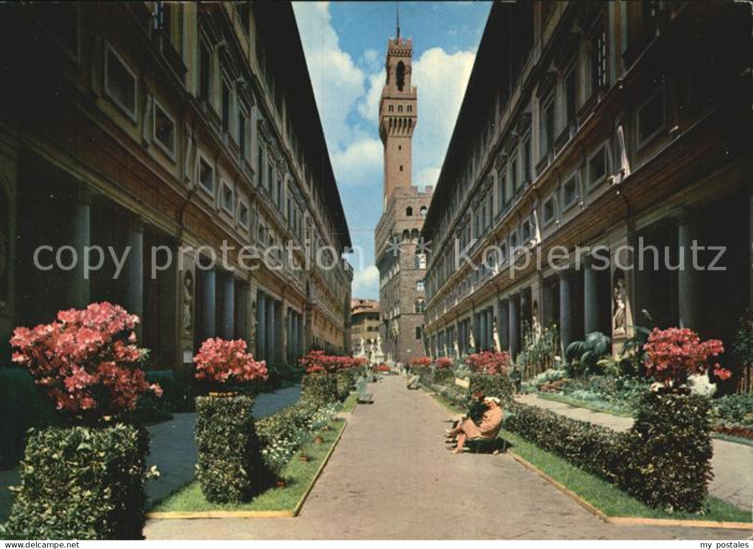 72531335 Firenze Florenz Blumenschau Die Uffizien  - Other & Unclassified