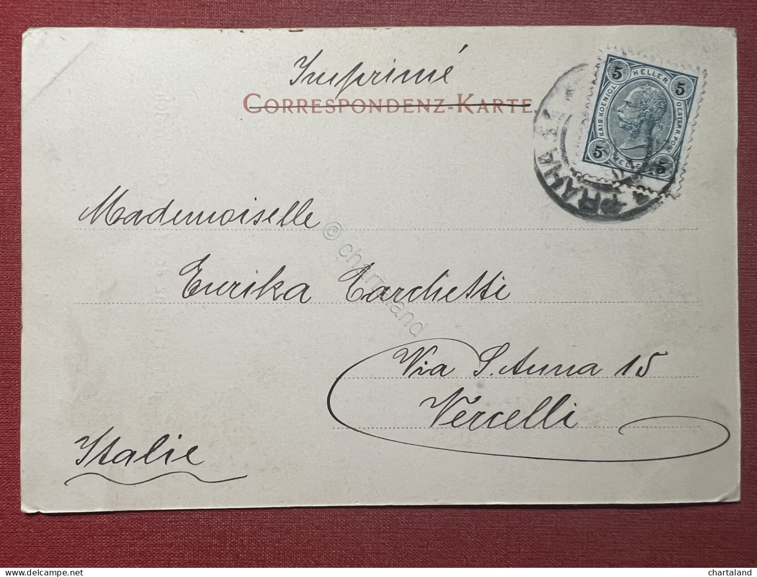 Cartolina - Kaiser Franz Josef Von Oesterreich - Imperatore D'Austria - 1900 - Unclassified
